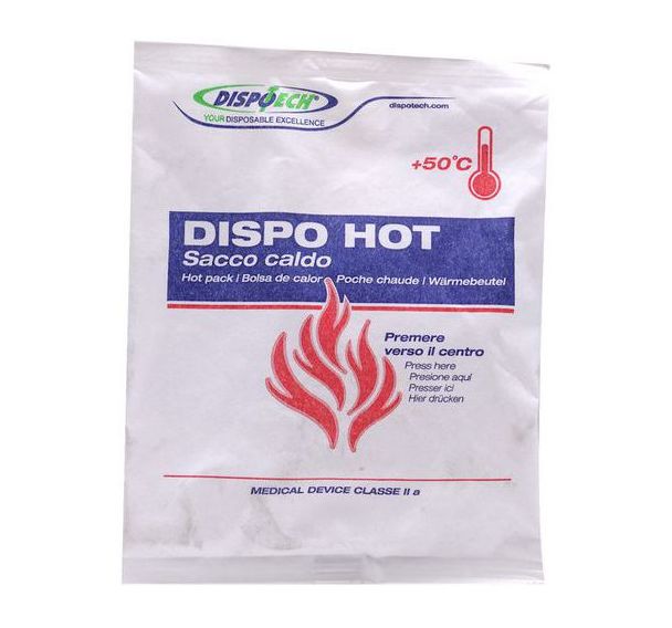 Poche de chaud instantané à usage unique