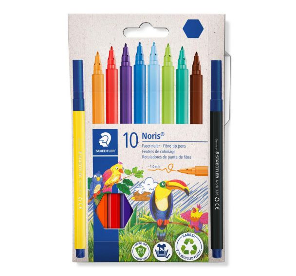 Pochette 10 feutres assortis Staedtler