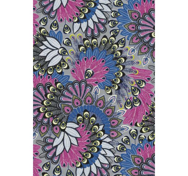 Pochette 20 feuilles 30x40 cm couleur bleu violet - Décopatch