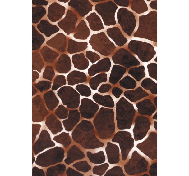 Pochette 20 feuilles 30x40 cm couleur marron noir&blanc - Décopatch