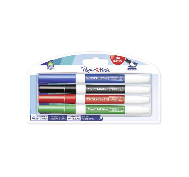 Pochette 4 marqueurs PaperMate