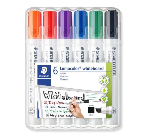 Pochette 6 marqueurs Staedtler