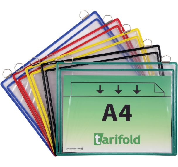 Pochette à courrier Tarifold A4 - Lot de 5 - Assorti