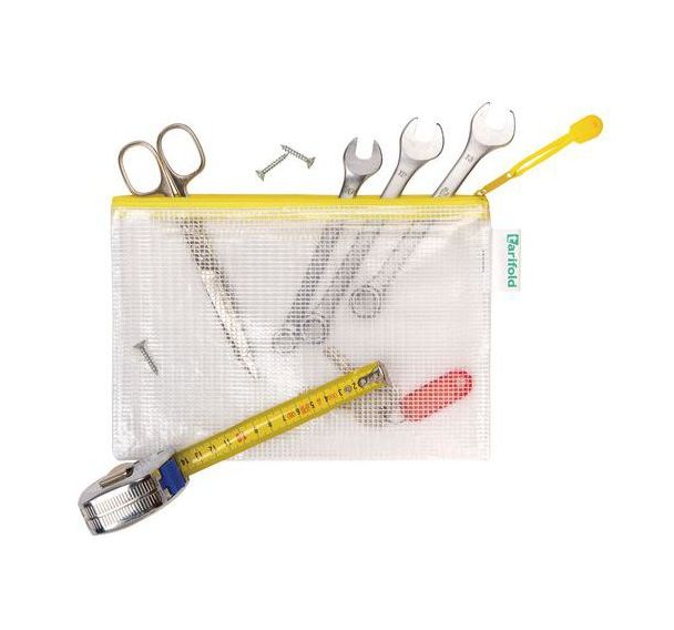 Pochette à zip Tcollection - Format A4 paysage 330 x 240 mm