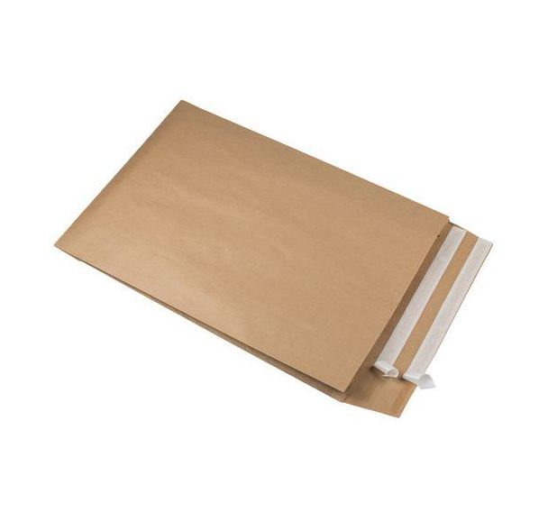 Pochette aller/retour kraft brun 110gr/m² - Boîte de 250 - GPV