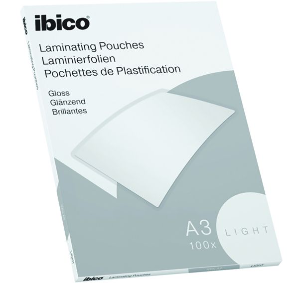 Pochette de plastification A3 - Lot de 100 - Esselte