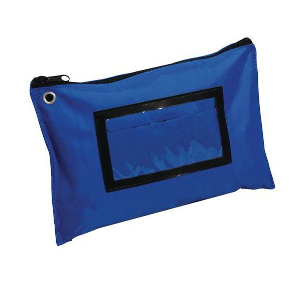 Pochette plate multi usage bleu A5