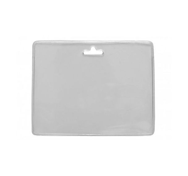 Pochette porte-badge souple en PVC - Paquet de 100 - Sogedex