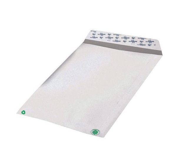 Pochette recyclée blanche