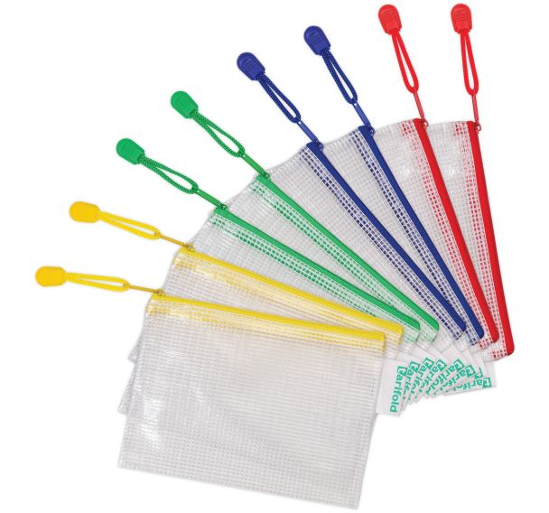 Pochette renforcée à zip - A6 - Paysage - Assorti