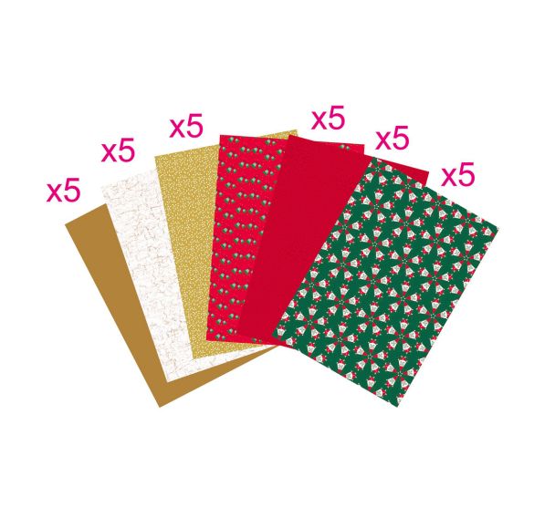 Pochette scolaire Noel