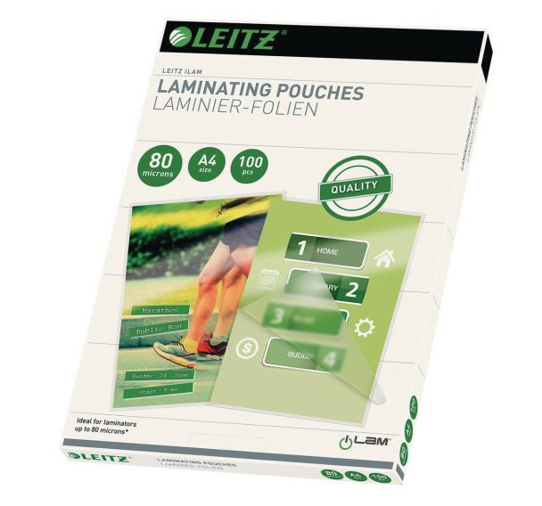 Pochettes de plastification à chaud A4 - Leitz