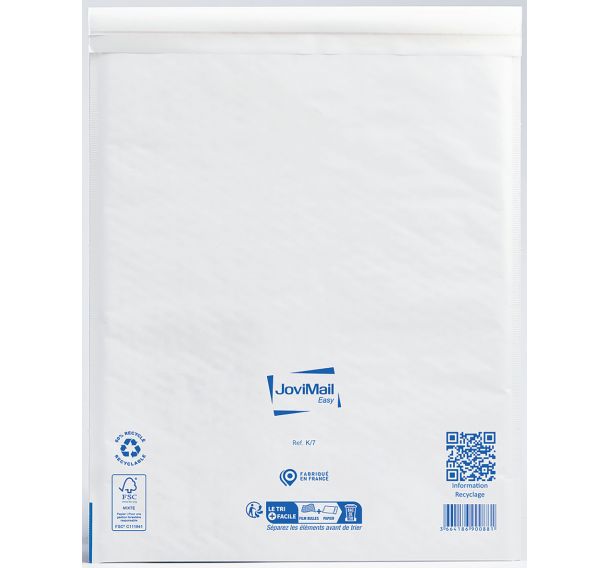 Pochettes matelassées de bulles - 100 pièces