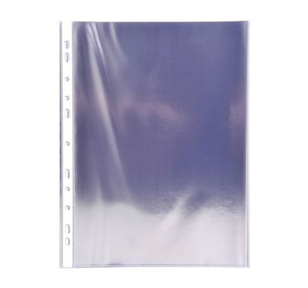 Pochettes perforées - PVC lisse - A4