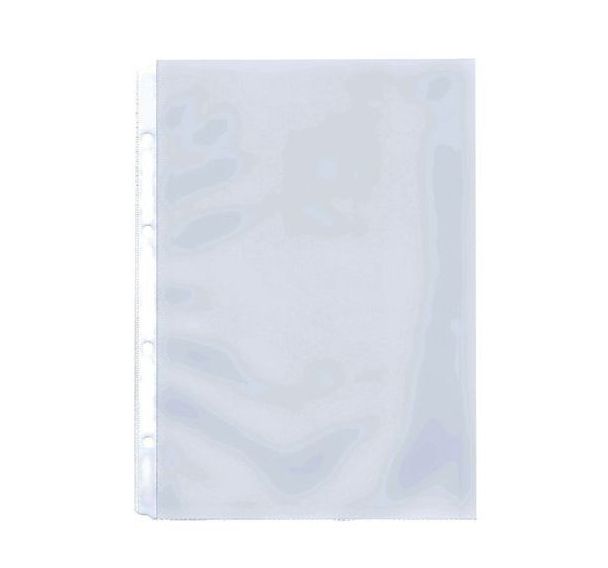 Pochettes transparentes perforées standards A4