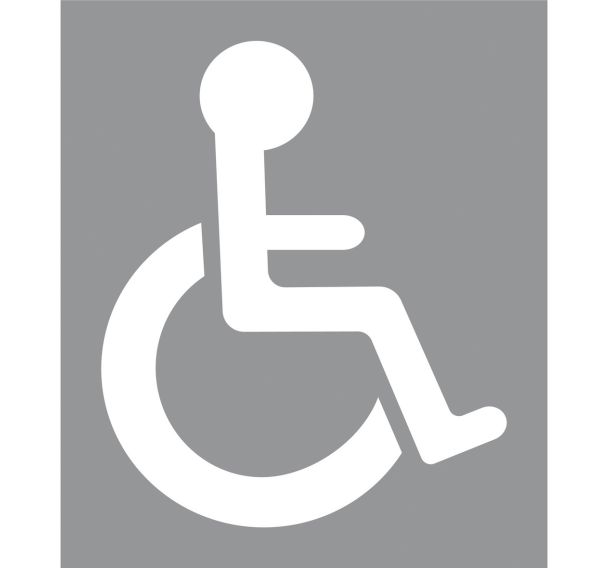 Pochoirs PMR pour marquage parkings - Taliaplast