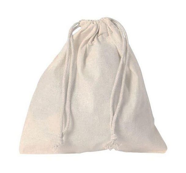 Pochon 35 x 40 cm double serrage en coton à personnaliser