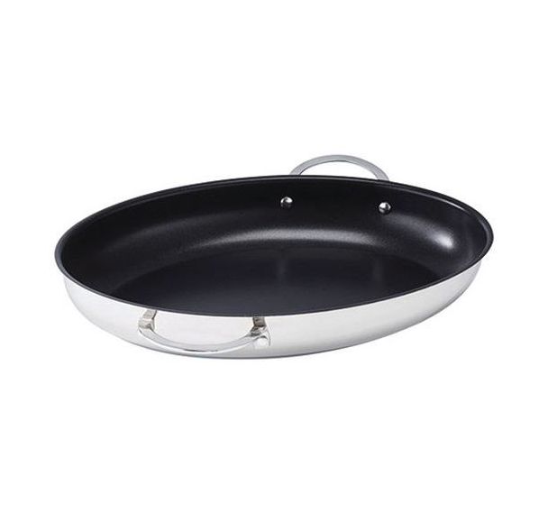 Poêle à poisson ovale 37.5 cm-Beka Line