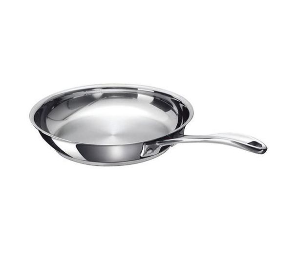 Poêle lisse Inox 26 cm - Chef - BEKA LINE