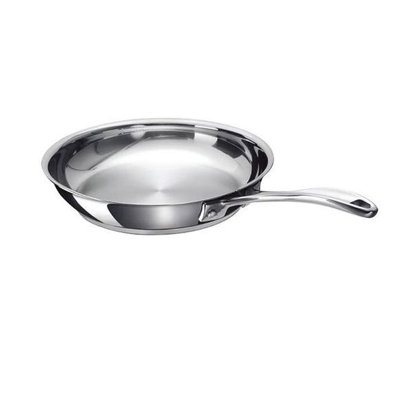 Poêle lisse Inox 28 cm - Chef - BEKA LINE