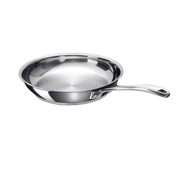 Poêle lisse Inox 30 cm - Chef - BEKA LINE