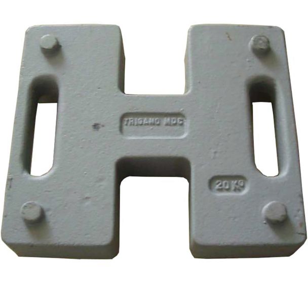 Poids de lestage pour stand pliant - 20 kg fonte