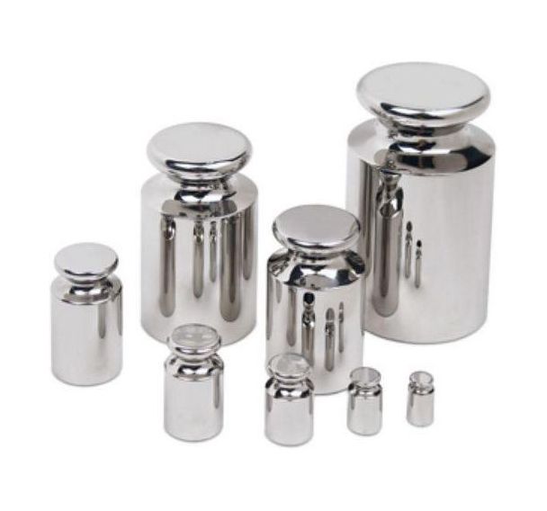 Poids en acier inoxydable de 20 kg, classe OIML F1