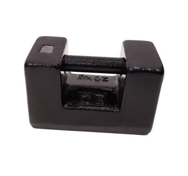 Poids en fonte peinte - Classe OIML M1 - Timber