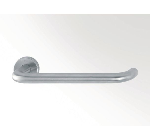 Poignée de porte allongée PMR en Inox