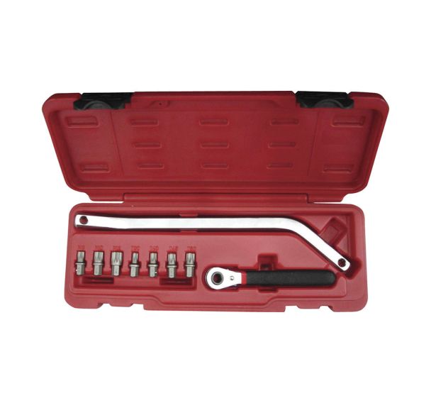 Poignee longue et embouts torx 30-40-45-50 et xzn 8-10-12 Réf: 99-PA20
