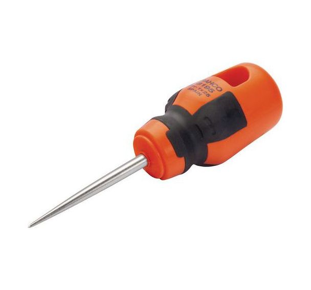 Poinçon pointe ronde BahcoFit caoutchouc courte 6x50mm