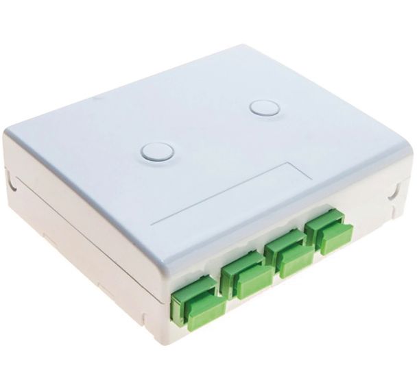 Point de terminaison optique FTTH 4 fibres SC-APC