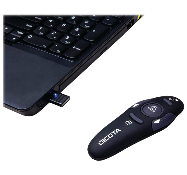 Pointeur de présentation laser sans fil - Dicota