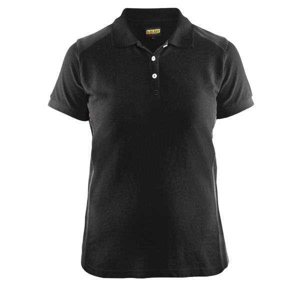 Polo femme noir/gris foncé