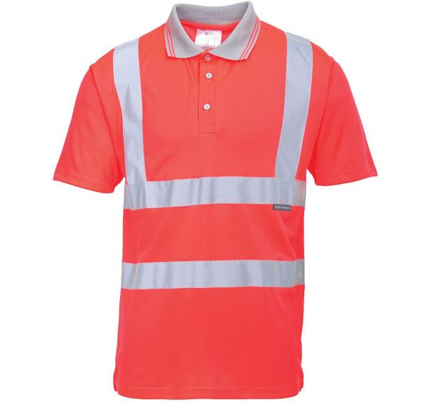 Polo haute visibilité à manches courtes S477 - Portwest