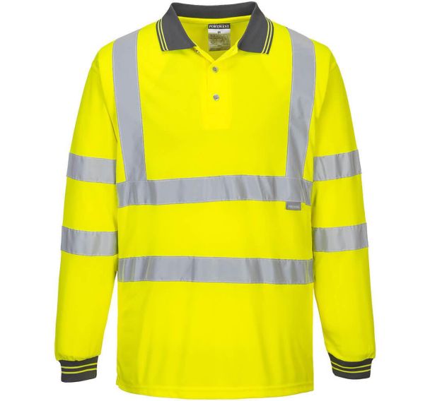Polo haute visibilité à manches longues S277 - Portwest