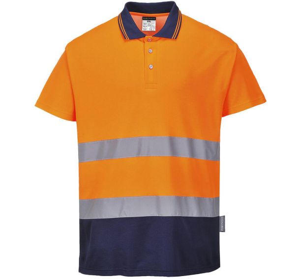 Polo haute visibilité en coton à manches courtes S174 - Portwest