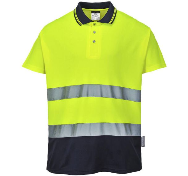 Polo haute visibilité en coton à manches courtes S174 - Portwest