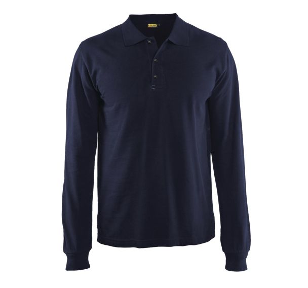 Polo manches longues marine