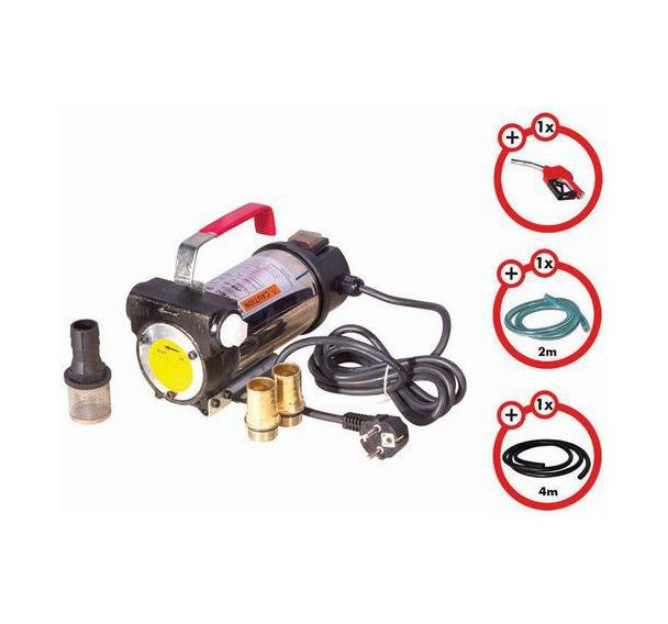Pompe à gasoil 230V de puissance 375W avec pistolet automatique