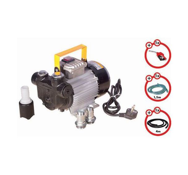 Pompe à gasoil 230V de puissance 550W avec pistolet automatique