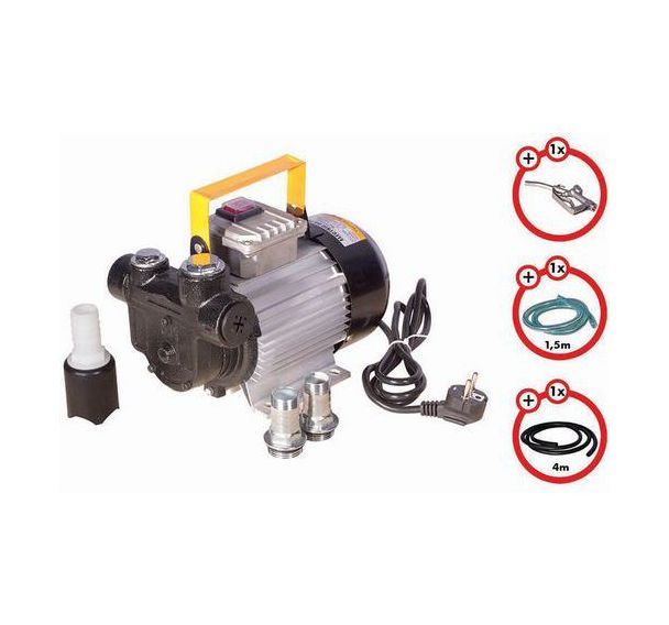 Pompe à gasoil 230V de puissance 550W avec pistolet manuel