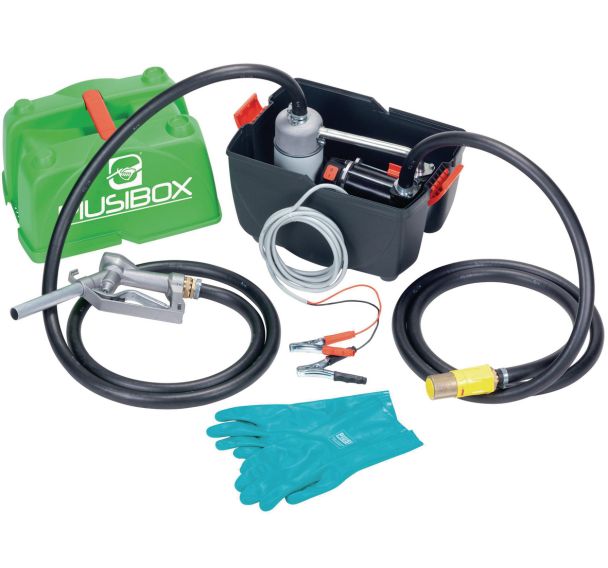 Pompe de transfert carrossée 12 V Piusi Box Pro