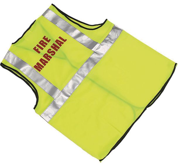 Pompiers - Gilets haute visibilité pour équipiers