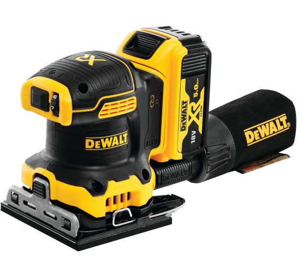 Ponceuse 1/4 De Feuille Xr 18V 5Ah Li-Ion Brushless - Dewalt
