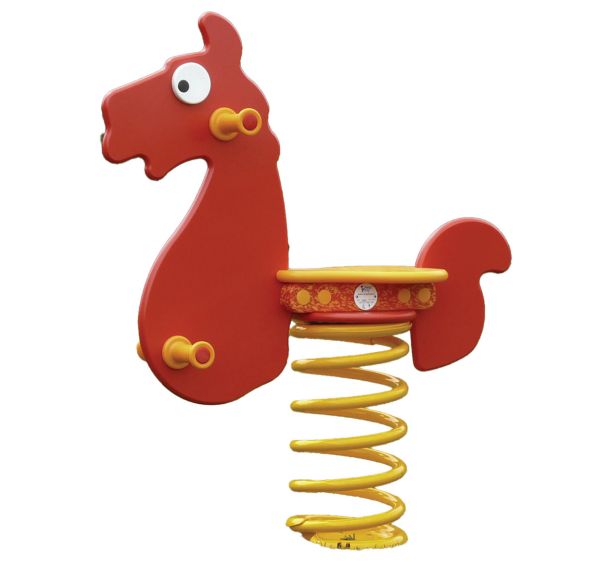 Poney sur ressort
