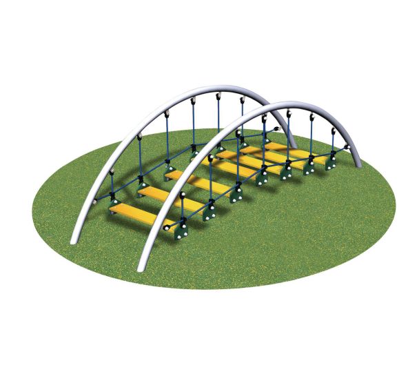 Pont suspendu inox
