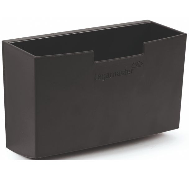 Porte-accessoires noir pour tableaux en verre