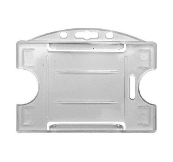 Porte-badge 2 cartes - Horizontal - Paquet de 100 - Sogedex