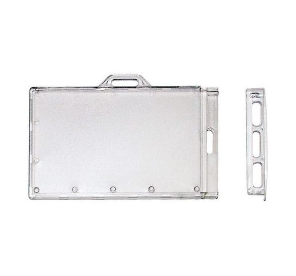 Porte-badge à glissière sécurisé - Horizontal et vertical